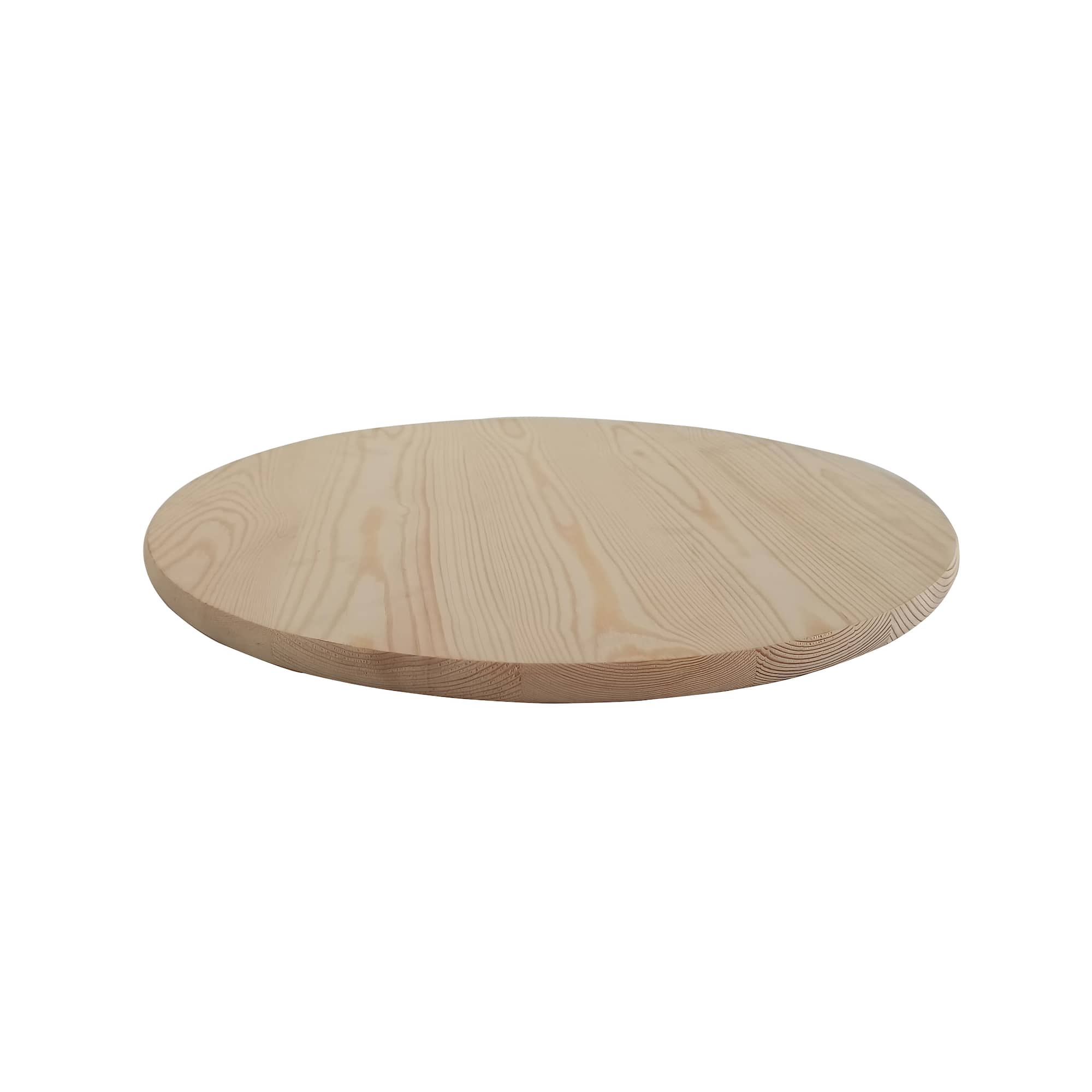 18" Unfinished Wooden Circle Plaque by Make Market®